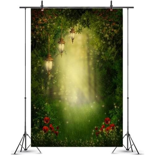 Fairy Spring Dream Wonderland Magic Forest Photography Backdrops Newborn Baby Shower Photographic Backgrounds For Photo Studio