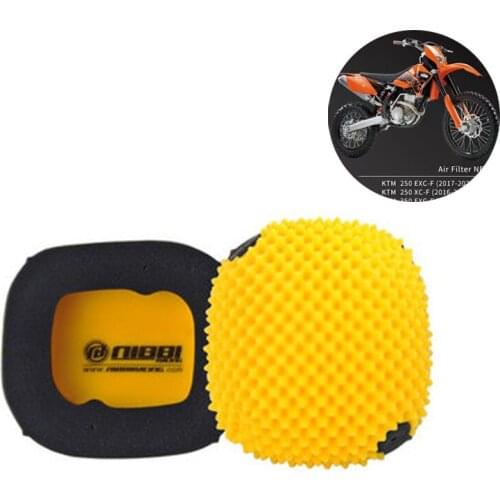 Motorcycle Air Filter Sponge Anti-Dust Mesh For SXF EXC XCW XCF FC TC TE TE KEWS HJ250H 250 300 350 450 16-20