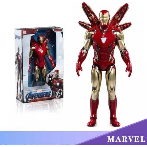 MARVE Toys Doll Iron Man Endgame Spiderman Child Hobbies Mark The Avengers Birthday 2 3 4 5 6 Ton MARVEL Unisex Resin Movie & TV