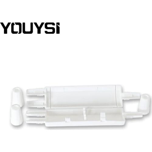 20pcs Drop cable protection box Optical fiber Protection box heat shrink tubing to protect fiber splice tray 1 into 2 out