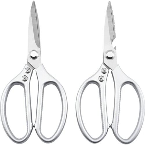 Kitchen Scissors Cutting Knife Stainless Steel Kitchen Meat Cutting Scissors Chicken Bone Opening Bottle Scissor Tools