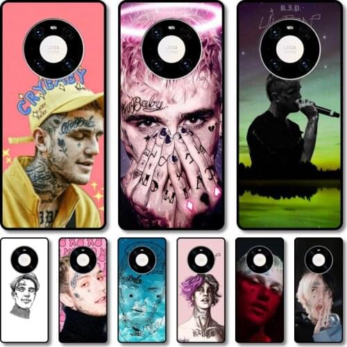 Lil peep rap Phone Case For Huawei mate 40 30 10 20 40 8 9 Lite Z Pro RS black cell shell