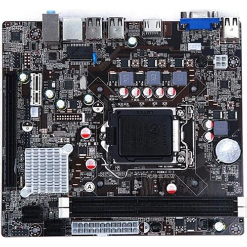 Socket 10USB 1155Pin DDR3 Main Board Motherboard for i3 i5 Intel H61 Dual/Quad Core CP