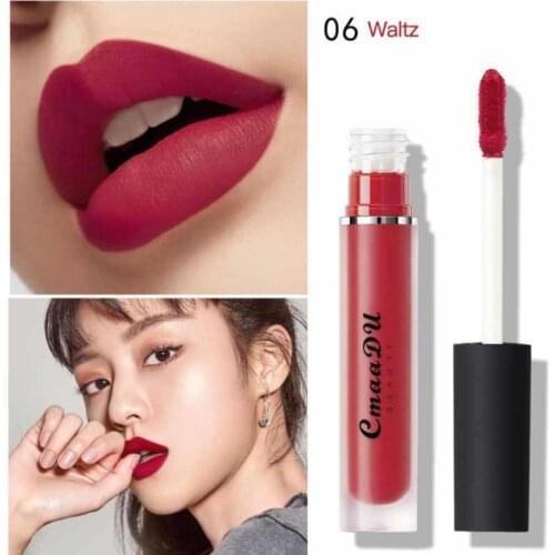 Matte Lipstick Makeup Long Lasting Liquid Lip Stick Lip Tint Waterproof Lip Gloss 15 Colors Cosmetic Wholesale