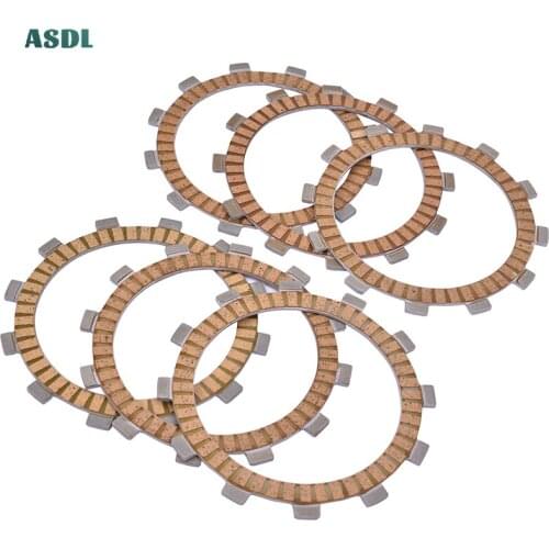 Motorcycle Kelaf Fiber Friction Clutch Plate for Kawasaki Z250 Z 250 11-13 EX250 BJ250 TNT250 Ninja 250 For Hyosung GT250 GT 250