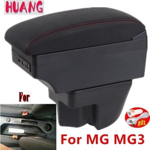 For MG MG3 armrest box For Morris Garages mg3 car center console armrest modification accessories with USB