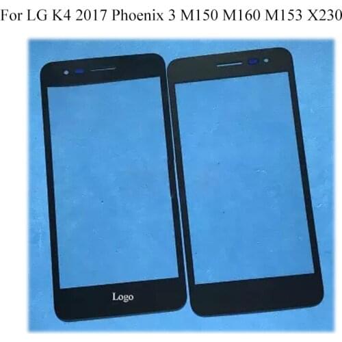 2PCS Touch Screen Digitizer Sensor Replacement for LG K4 M160 Phoenix3 touch panel without flex cable for LG K4 2017 Phoenix 3
