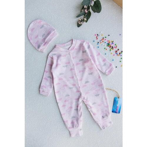 Cloud Pattern Baby Girl Sleeping Bag