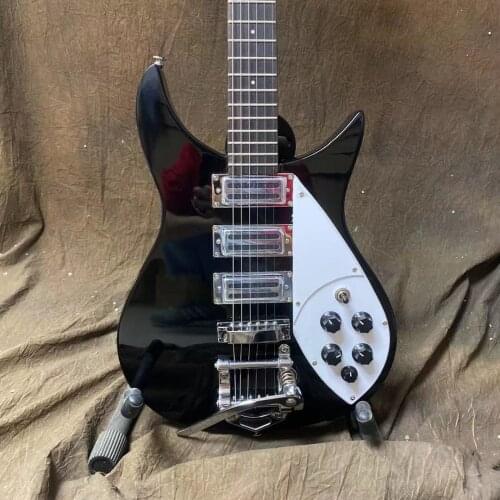 High Quality Three pickups Ricken Electric Guitar Backer Scale Length 24.75 Factory Direct Free Shipping