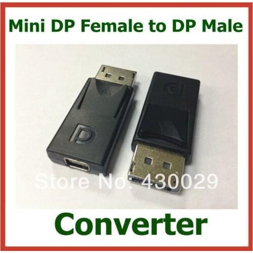 10pcs Mini DP Female to DP Male Mini Displayport Converter Computer Adapter Connector Extender High Quality