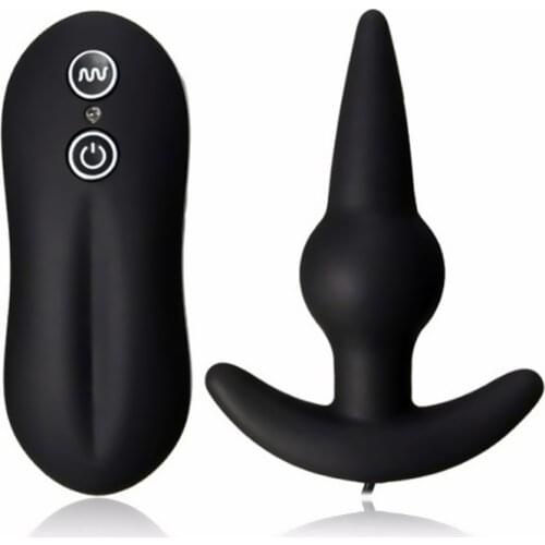 10 Speed Silicone Anal Sex Toy Prostate Massager Vibrating Anal Plug Anal Vibrator Butt Plug Erotic Sex Toys for Men,Gay Sex Toy