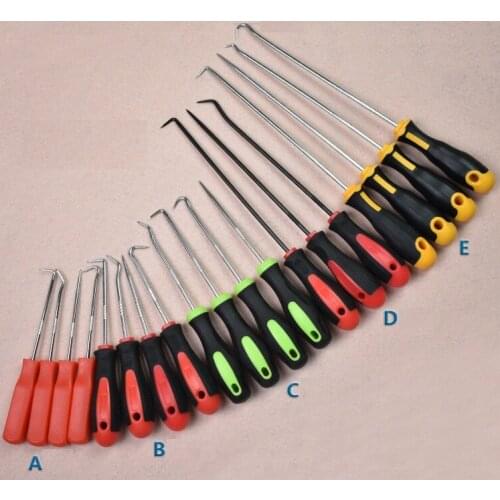 4Pcs/set Car Pick and Hook Set Automotive O Ring Oil Seal Gasket Puller Remover Craft Hand Tool