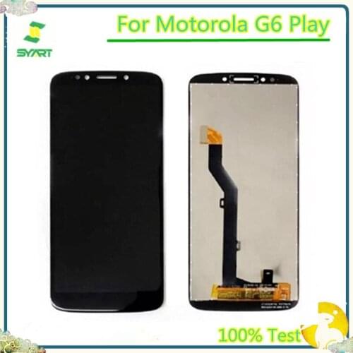 5.7 inch G6 play LCD Display Touch Screen Digitizer Assembly Replacement Parts + Tools For Motorola G6 Play XT1922