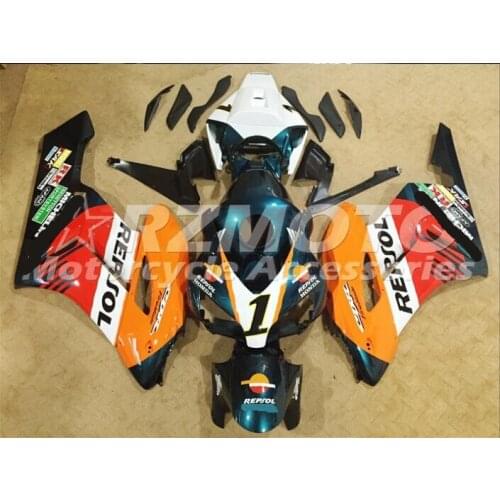 ACE KITS New ABS Injection Fairings Kit Fit For HONDA CBR1000RR 2004 2005 CBR1000RR 04 05 Black White Red F94