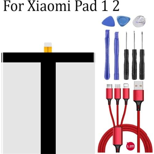 Xiaomi BM60 BM61 Tablet Battery For Xiaomi Pad 1 Mipad 1 A0101 Pad 2 Pad2 Mi Pad 2 Batteries Tablet Replacemene+USB cable+toolki
