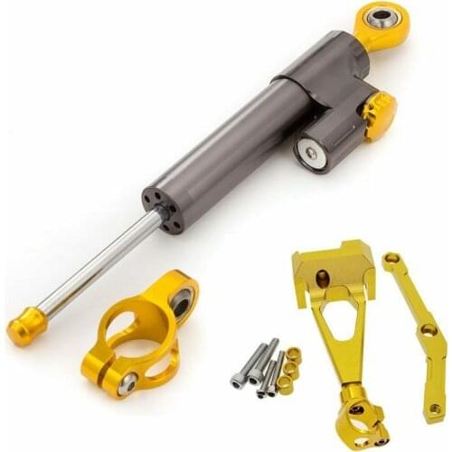 Motorcycle Accessories Adjustable Steering Stabilize Damper Bracket Mounting kit Fit for YAMAHA YZF R3 MT-03 R1 XJR1300 R6 MT09