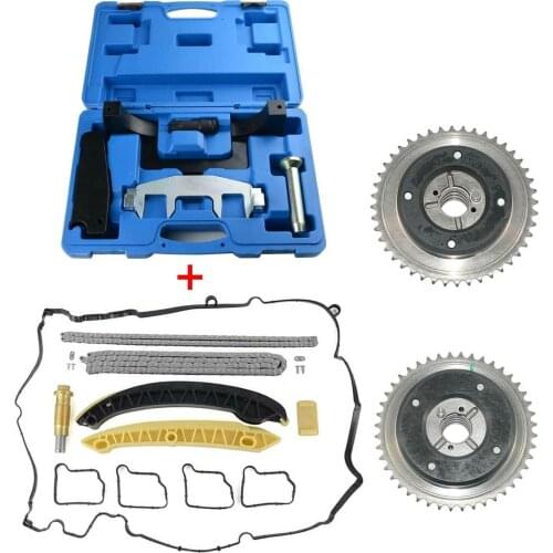 AP02 For Mercedes C180 C200 C230 C160 CLC180 CLC200 CLK200 E200 SLK200 W203 W204 W211 W212 Timing chain kit + adjustment tool