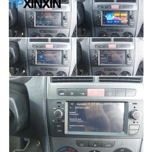 4+64GB Car Radio 2 Din Stereo Receiver Android10.0 For FIAT Punto Linea 2005 2006 2007 2008 2009 GPS Multimedia Player Head Unit