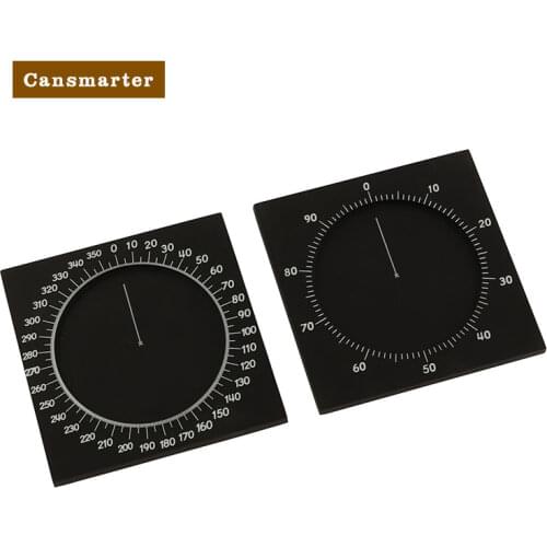 Circle Measuring Board Measurement Teaching Toys for Children House Montessori Students Materials Wood Math Angle Boards