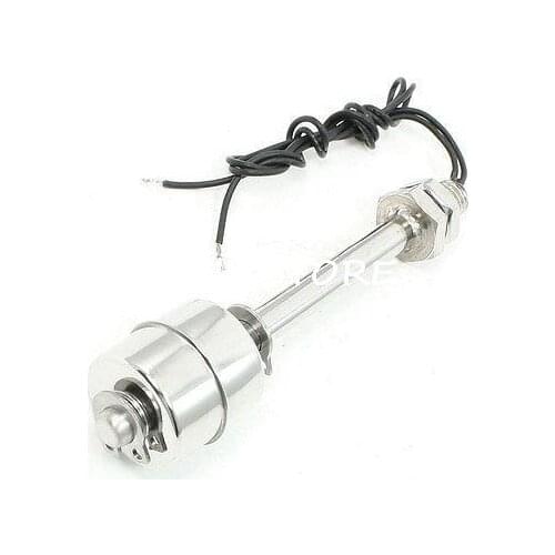 Liquid Water Level Sensor Stainless Steel Float Switch 10mm Dia 100mm Length