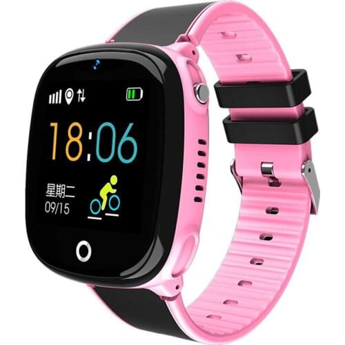 HW11 Waterproof Voice Chat GPS Remote Camera 2G Network Kids Smart Bracelet Waterproof Smarthwatch Fitness Tracker Smartband