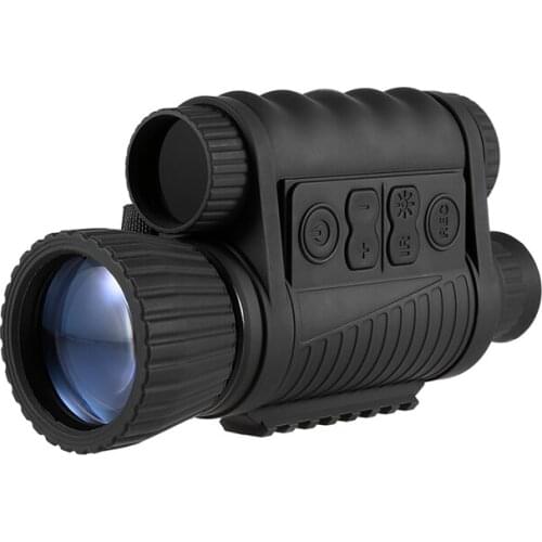 Infrared Night-Vision Monocular 6X50 Zoom Night-Vision Goggles 350M Distance Night Watching Observation and Digital Ir Hunting D