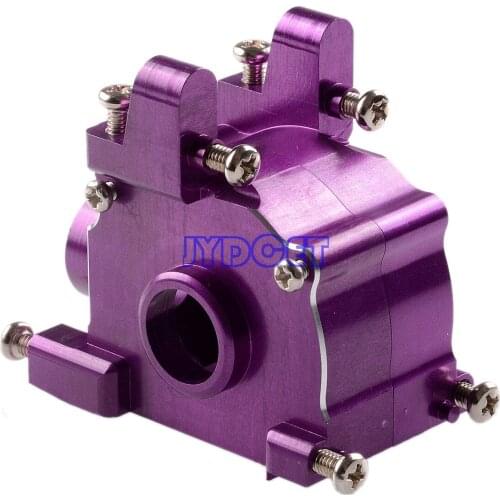 SAV120 Aluminum Front & Rear Gearbox Diff Gear Box #85045 (85235) For RC 1/8 HPI SAVAGE 21 4.6 5.9 X XL X SS KIT WITH NITRO