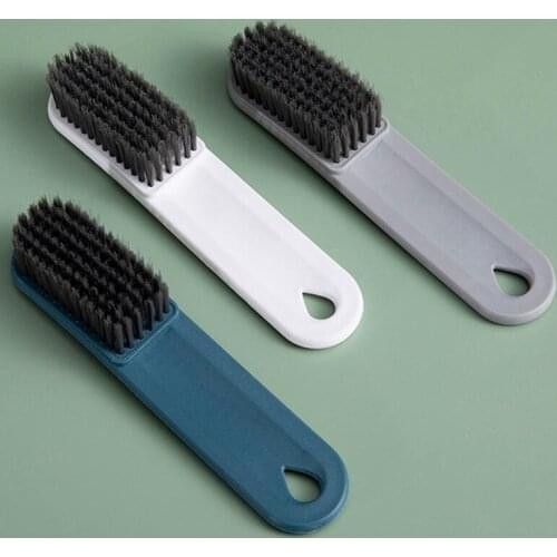Multipurpose Plastic Washing Brush Household Shoe Brush Clothes Shoes Cleaning Brush with Handle Home Kitchen Cleaning Brush Kit