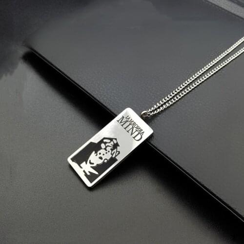 Fashion titanium steel necklace hip hop long jewelry wild pendant sweater chain hot sale