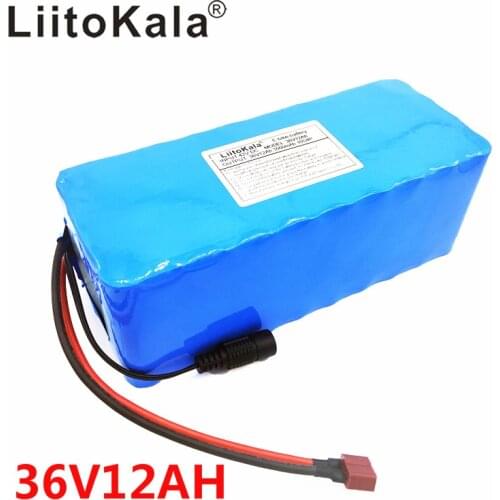 10S 4P 36V 12ah 500W High Power and Capacity 42V Motorcycle Scooter with BMS electric bicycle battery pack 18650 Li-Ion Battery