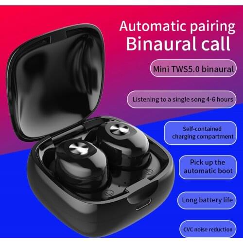 Mini TWS 5.0 XG-12 Buletooth Earphone audifonos bluetooth Mic Sports Earbuds Handsfree Stereo Sound Earphones for all phones