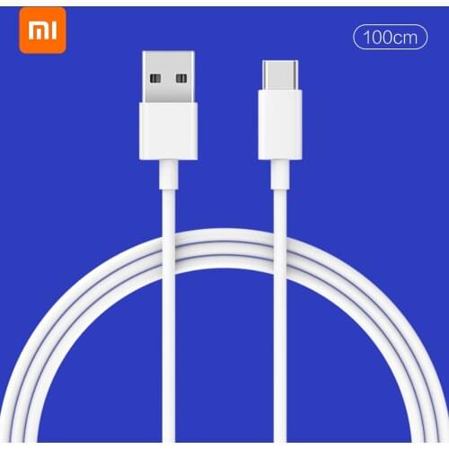 Original Xiaomi USB-C Data Cable 100cm Type-C Mi Charging Cable USB Line For Xiaomi 10 Redmi Huawei Mate Samsung Smartphone