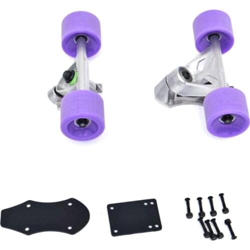 Arrival 6 Inch CX7 Surf Skateboard Trucks Together with Matte Skateboard Wheels 70x51mm Skate Trucks