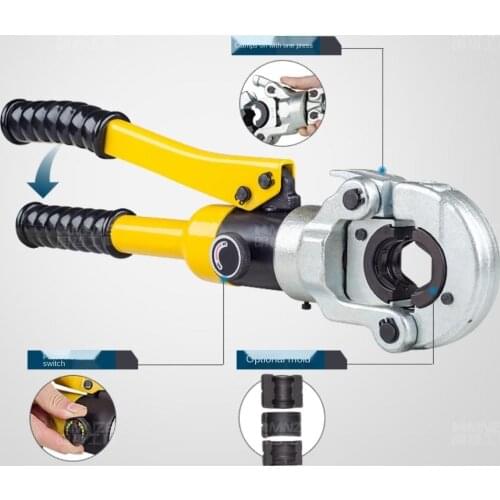 CW-1632 hand stainless hydraulic pipe crimping tool hydraulic tube pressed