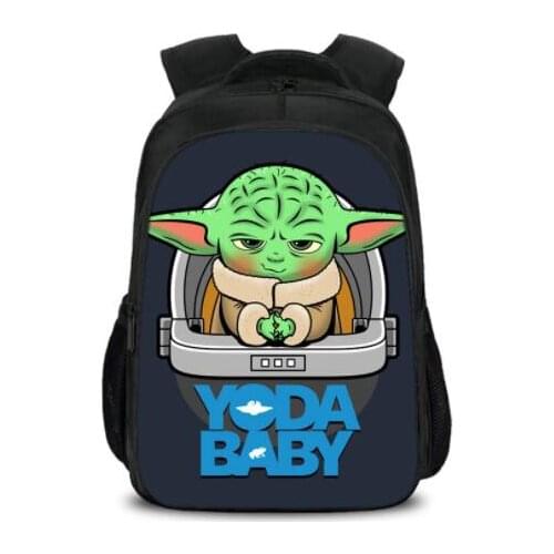 Star Wars Backpack Kylo Ren Rey Darth Vader Yoda Jedi Anime Casual School Bags Toddler Boys Girl Teenager Mochila Gift Bolsa