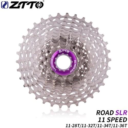 ZTTO Road bike 11 Speed Cassette 11-28T Gravel bike 11-36T 11Speed 11-34T UltraLight K7 11V SLR 11s 11-32T CNC Bicycle Freewheel
