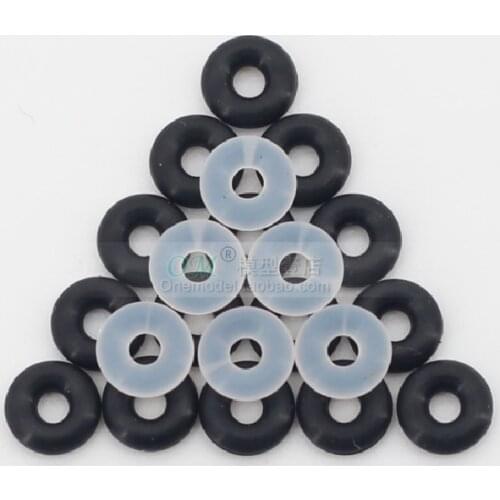 10pcs Flight control sub-board damping shock absorber O-ring / M2 M3 elastic washer rubber washer Accessories