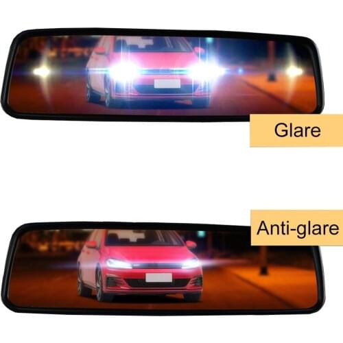 Car Mirror Interior Rearview Mirrors Universal Auto Rear View Mirror Anti-glare Wide-angle Surface Blue Mirror Auto Accessories