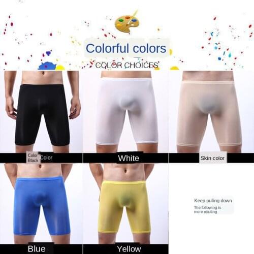 ZHONGDAIER Men's Transparent Briefs