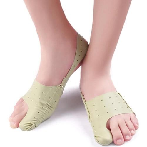 1Pc Adults Elastic Bunion Corrector Foot Separator Pain Relief Toe Care Straightener Foot Care Tool