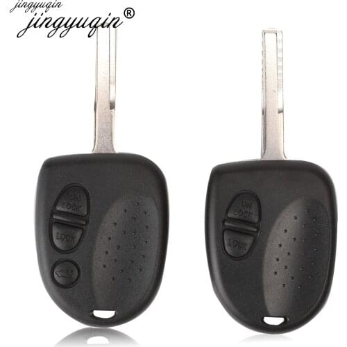 Jingyuqin 10pcs/lot For Chevrolet Cruze Aveo Holden Commodore VS VT VX VY VZ WH WK WL Remote Car Key Fob Case