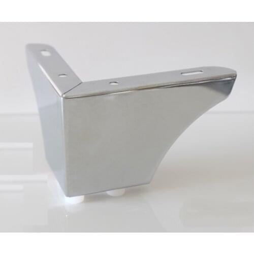 4Pcs/Lot Chrome European Concise Furniture Bath Coffee Stool Bar Sofa Chair Leg Legs Feet