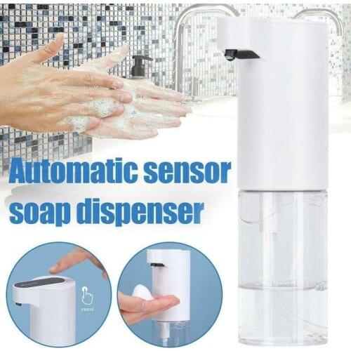 Automatic Sanitary Soap Foam Dispenser AAA Battery Hand Free Infrare Motion Sensor Soap Pump Empty Bottle -150ml Dispenser