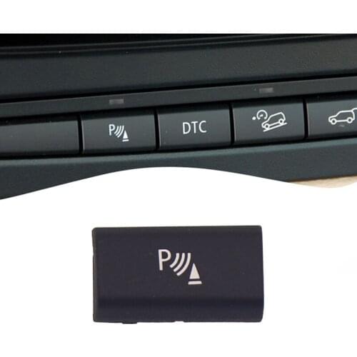 Car Parking Radar Sensor Switch Button Trim Cover for BMW X5 E70 2006-2013 X6 E71 2008-2014 Auto Accessories 2019