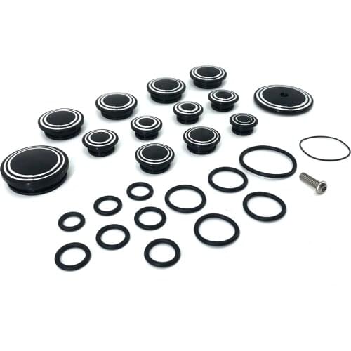 For BMW R Nine T NINET 9 T R9T Racer Urban Pure Scrambler 2014-2018 2019 Motorcycle CNC Aluminum Frame Hole plug Caps Cover Set