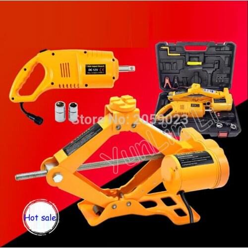 Car-mounted Electric Jack 12V Car Horizontal Wrench Multi-functional Portable Tool Sets ZSD2TL