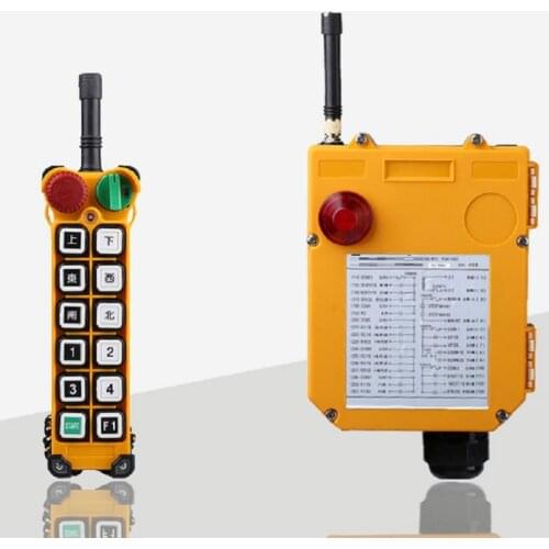 F24-12S, 24V,36V,48V,220V,380V industrial wireless remote control for electric winch windlass lifting hoist trolley lifting over