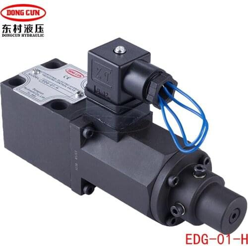 Hydraulic Single and Double Proportional Valve Pressure Head EDG-01-C/H Injection Molding Machine