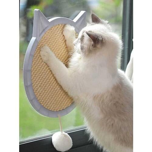 Cat Scratching Board Pet Scratcher Cat Toys Sisal Hanging Cats Grinding Nail Supplies Kitten Claw Training Cats Scratch Board