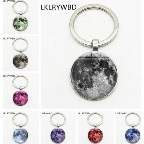 LKLRYWBD / Starlight Keychain Harajuku Universe Dream Fantasy Starlight Keychain Bullion Glass Keychain
